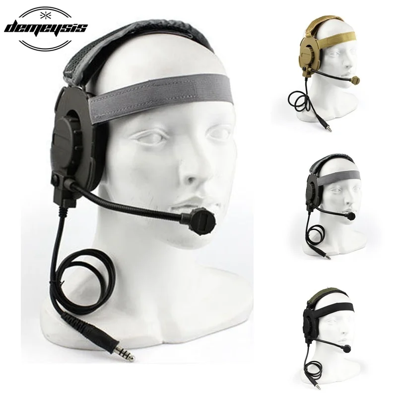

Tactical Headset Shooting Hunting Military Headset Hearing Ear Protection Headphone for Hunting