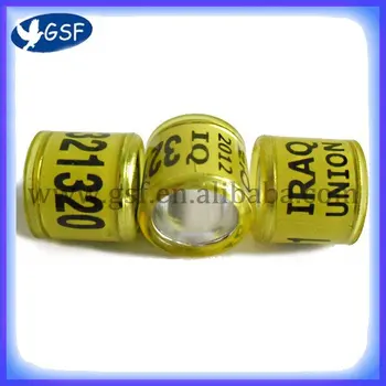 

Aluminium with Plastic Pigeon Ring