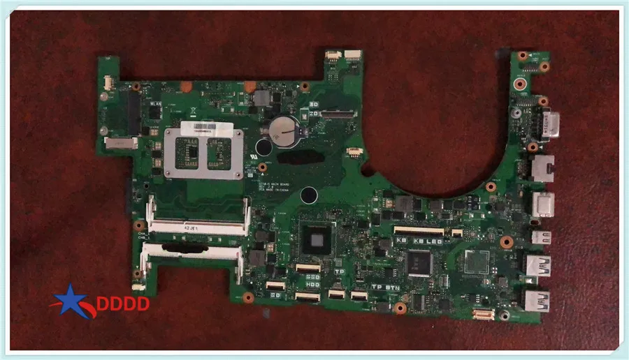 Best  Original FOR ASUS G750JM G750JH G750JS laptop motherboard I7-4700HQ HM87 REV:2.0 4*DDR3 slots USB3.