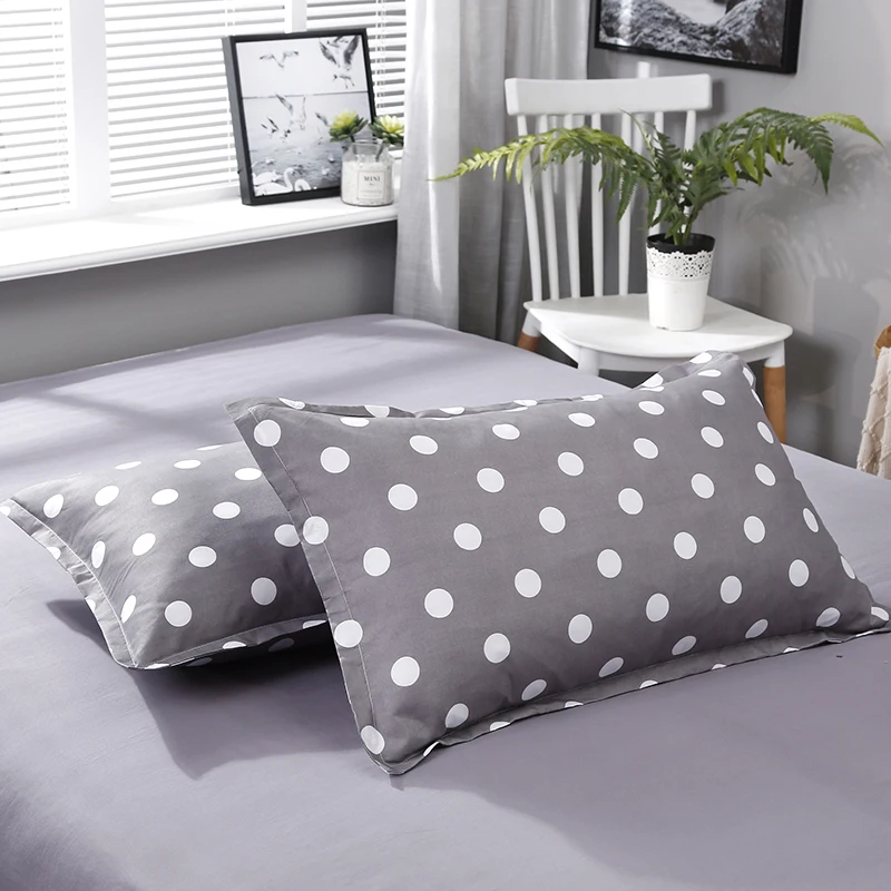 Новое поступление высококачественный темно серый комплект постельного белья с