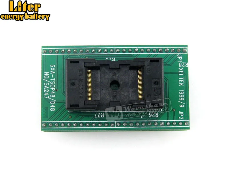 

OTS-48-0.5 Yamaichi TSOP48 TO DIP48 (B) IC Test Socket Programming Adapter 0.5mm Pitch