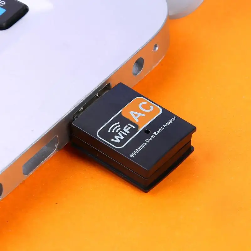 VODOOL беспроводная сетевая карта Ethernet Высокое качество беспроводной USB WiFi адаптер 600 Мбит/с PC сетевая карта 2,4 + 5G двойной диапазоновый