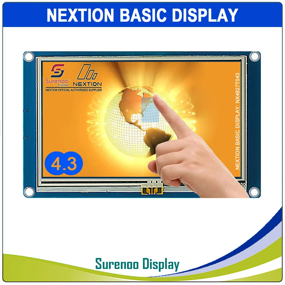 4 3 &quotNX4827T043 Nextion Basic HMI Smart USART UART серийный резистивный сенсорный TFT ЖК модуль панель