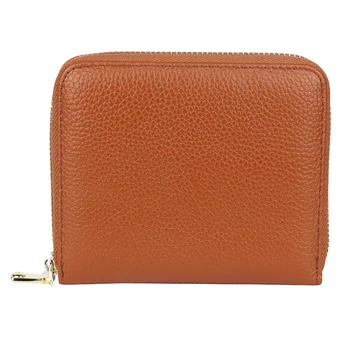 

New Arrivals Card Case 100% Genuine Leather Unisex Businessmen Litchi Pattern Card Holders Large Capacity Credit Card Wallets