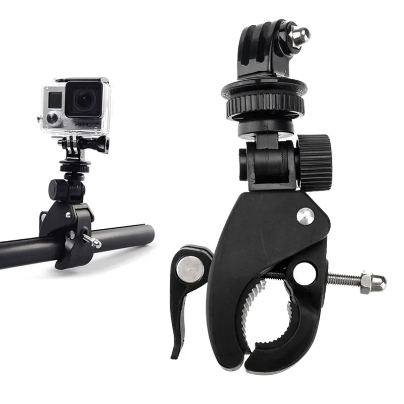 Bike Motorcycle Bicycle Handlebar Camera Mount Tripod Adapter for Go