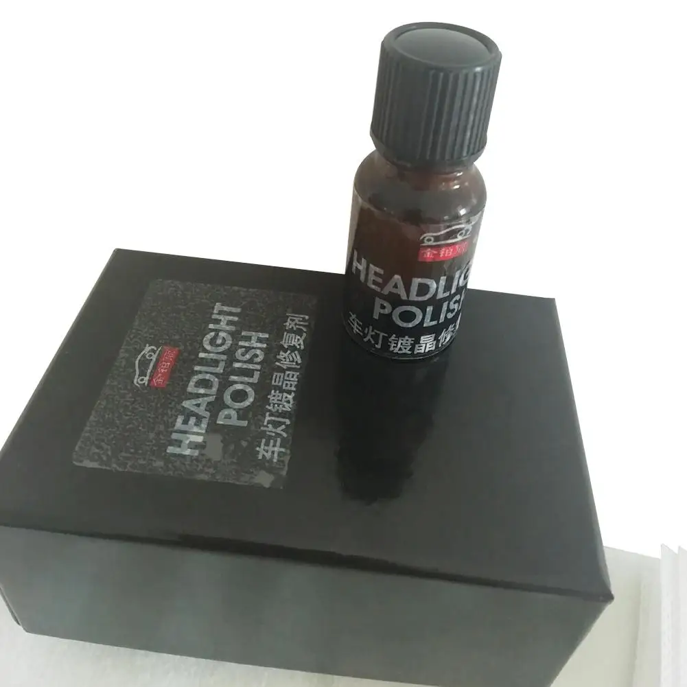 

10ml Car Headlight Retreading Agent Lamp Plating Agent Headlight Refurbishment Repair Liquid Scratch Oxidation Polishing Coating