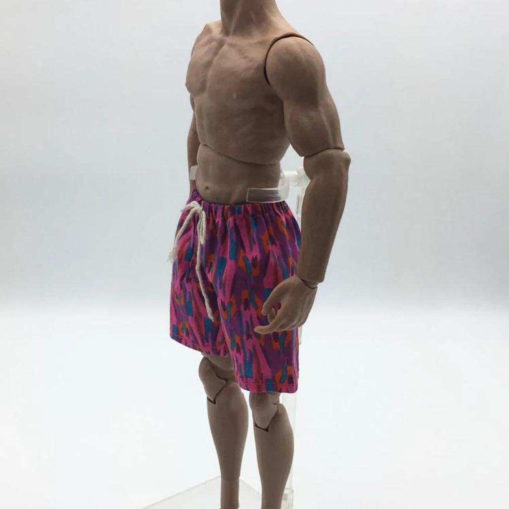 1/6 Scale Мужские Пляжные штаны шорты для 12 дюймовых мужчин аксессуары экшн