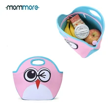 Mommore Милая Детская сумка мультфильм сумка для еды для мальчиков и девочек машины моющиеся мешки для Еда