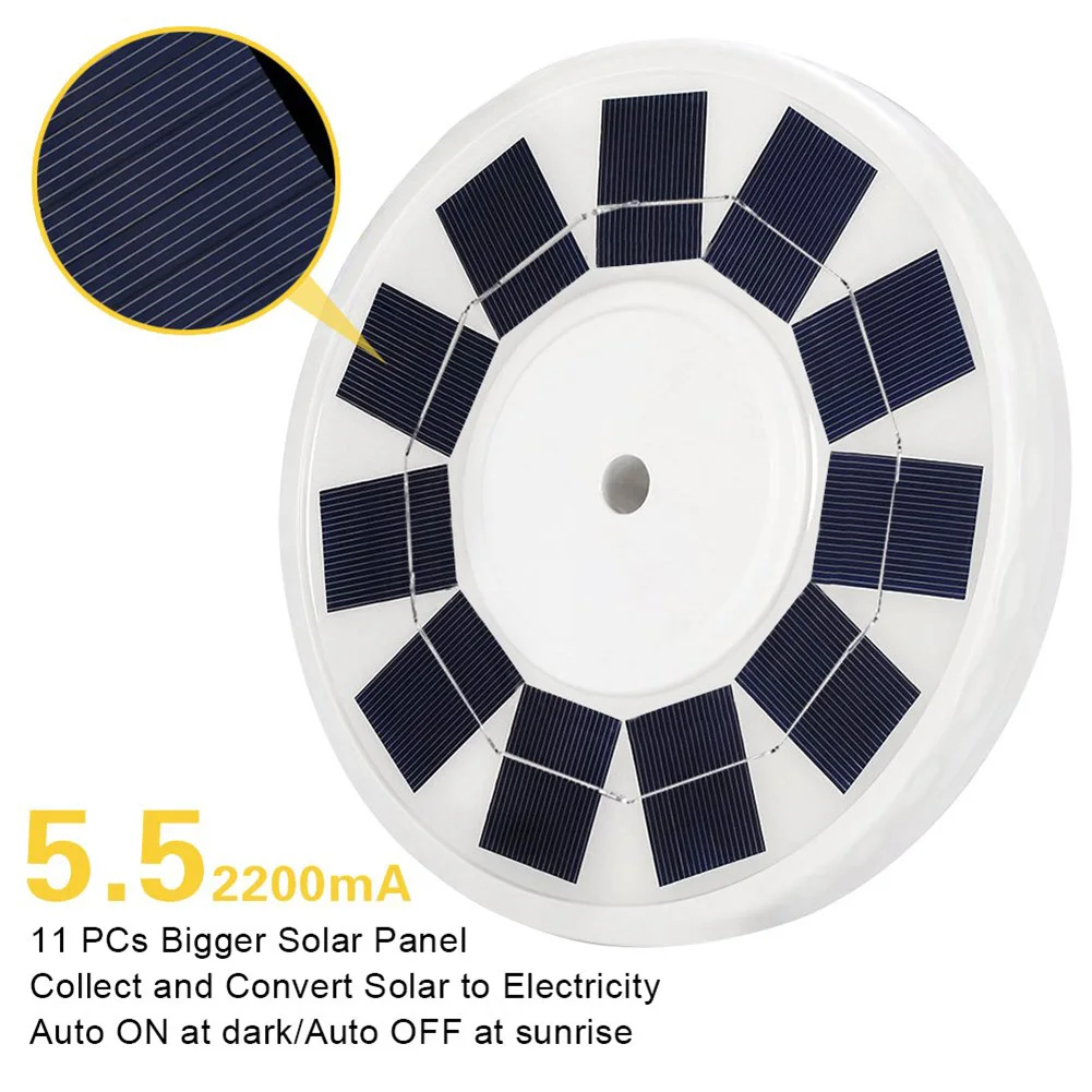 

Solar Flag Pole Light 48LED Flagpole Solar Light Downlight Lighting for 15 to 25 Ft Flag Pole Topper LKS99