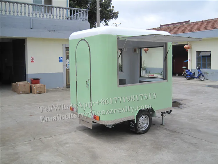 Mobile Food Carts Mobile Stainless Steel Hot Dog Cart concession
