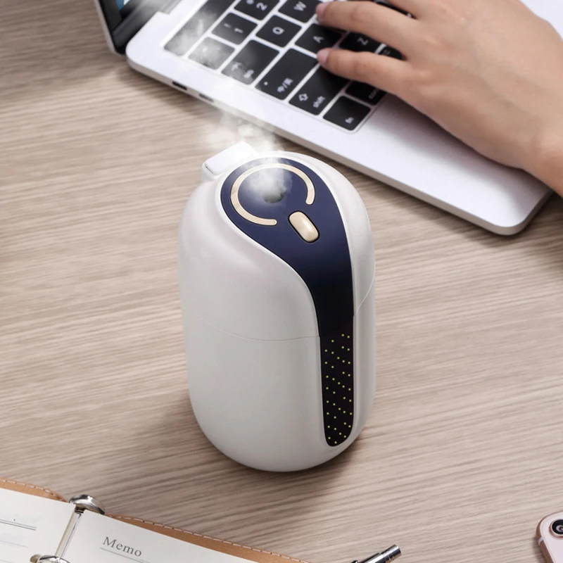 

330ML Air Humidifier USB Aromatherapy Machine Atomization Mini Mute Car Humidifier Essential Oil Diffuser for Car Home