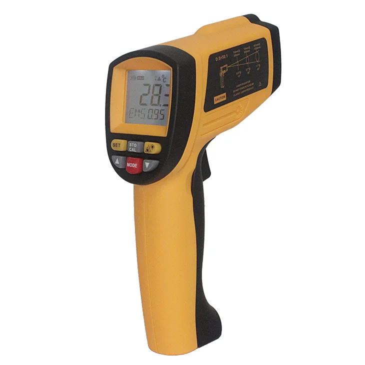 laser temperature sensors handheld non contact with laser target