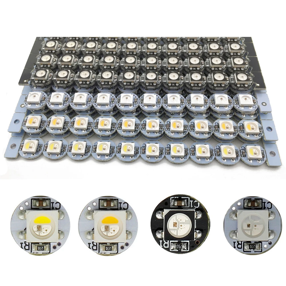 

sk6812 WS2811 WS2812B LED Chip & Heatsink PCB Board 5050 RGB SMD light IC WS2812 chip Individually Addressable Digital 5V