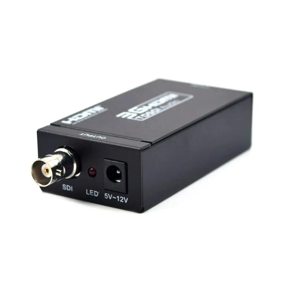 

Mini 3G HDMI to SDI Converter Adapter HD To BNC SDI/HD-SDI/3G-SDI 1080P Multimedia HD Video Converter Portable Mini Size
