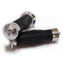 1 пара 7/8 ''мотоцикл рукоятка захваты металл, резина руль изменение мотоцикл Ручка Универсальный мотоцикл части для Harley