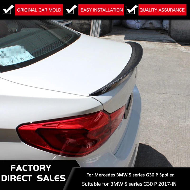 

5 serie G30 kohlefaser for G30 P carbon spoiler for bmw 5 serie M5 Gran Turismo 2017-IN 535i 550i 520d 530d 535d
