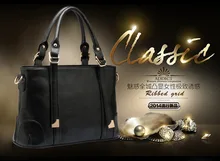 Free Shipping Special Offer 2 Color Pu Leather Handbag For Women Shoulder bag Fashion
