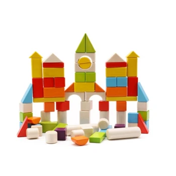 

Children Building Block Baby Toys Building Game Blocks wooden Educational Toys for Kids Blocks free shipping