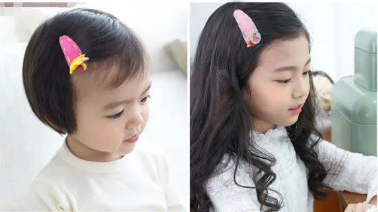 Children Girls Colorful Bb Hair Clips High Quality For Hair Care