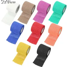 KiWarm, 450x5 см, самоклеящаяся эластичная повязка, ткань для первой помощи, медицинский уход за здоровьем, марлевая лента, ткань, водонепроницаемая и дышащая