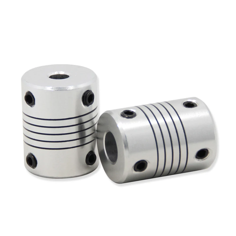 Shaft Coupling Aluminium flexible Jaw 5 8 6.35mm 8mm 10mm CNC Stepper