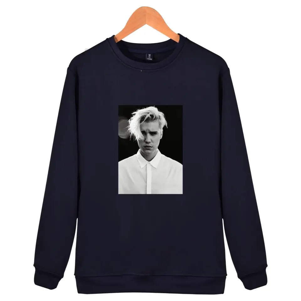 Hot Sale Justin Bieber Fans Capless Sweatshirts Mannen/Vrouwen Kpop sweatshirt slijten Winter en Autummn Casual High Quality top