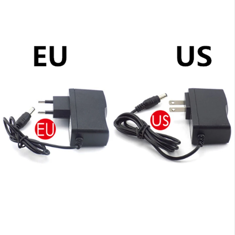 Adaptador de corriente Universal para tiras de luz LED, fuente de alimentación de 100-240V CC, 3V, 4,5 V, 5V, 6V, 7,5 V, 8V, 9V, 10V, 12V, 1A