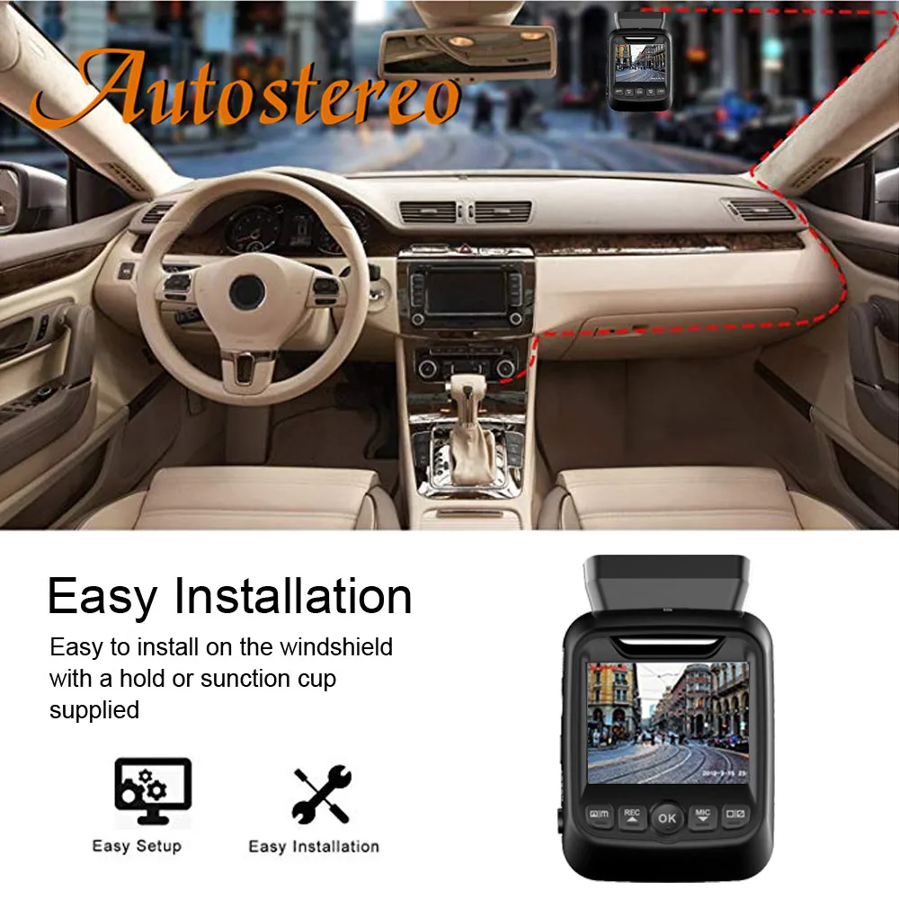 Автомобильное, автостерео радио рекордер HD 1080 P DVR радио рекордер HD Автомобильный видеорегистратор поставляется с wifi 8 ГБ карта задняя камера Автомобильный видеорегистратор фронтальная камера
