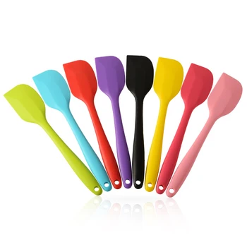 

UPORS New Silicone Cake Spatula Mixing Cream Cake Scraper Non Stick Brush Butter Mixer Baking Tools for Cake Kitchen Accessories