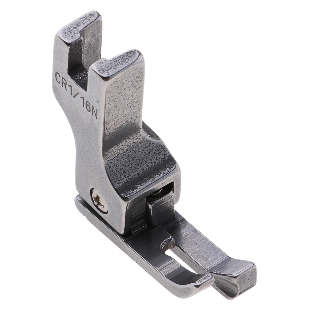 3 Pieces 1/4 1/8 1/16 Compensating Presser Foot Feet Sewing Machine Accessories For Sewing Knit & Thin Materials