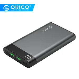 ORICO 10000 мАч запасные аккумуляторы для телефонов Dual USB выход мощность Bank комплекты внешних аккумуляторов Зарядное устройство адаптер - изображение