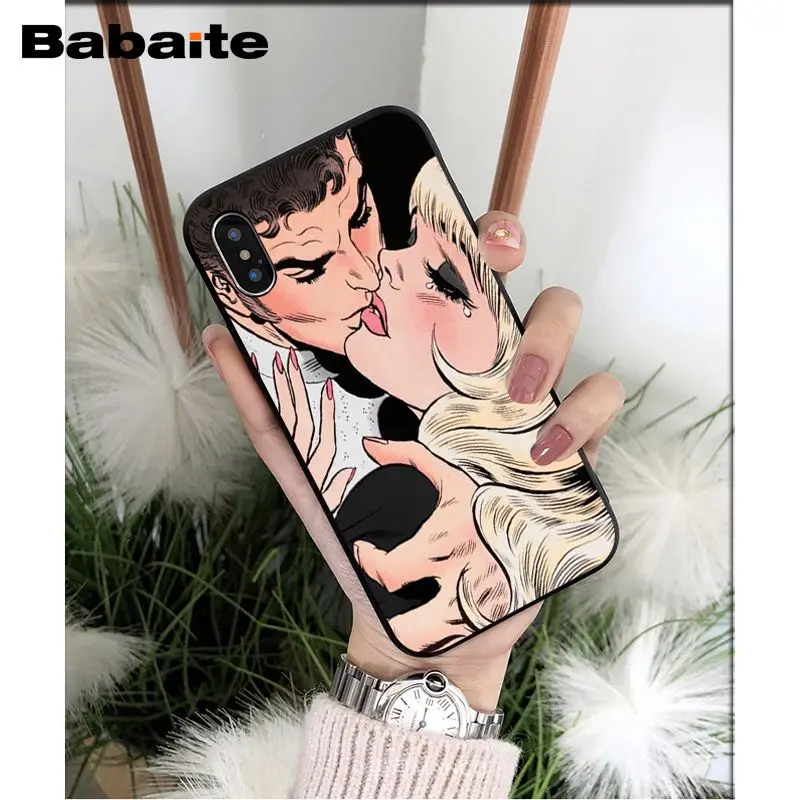 Crying Comic Girl Painting Pop Art sad