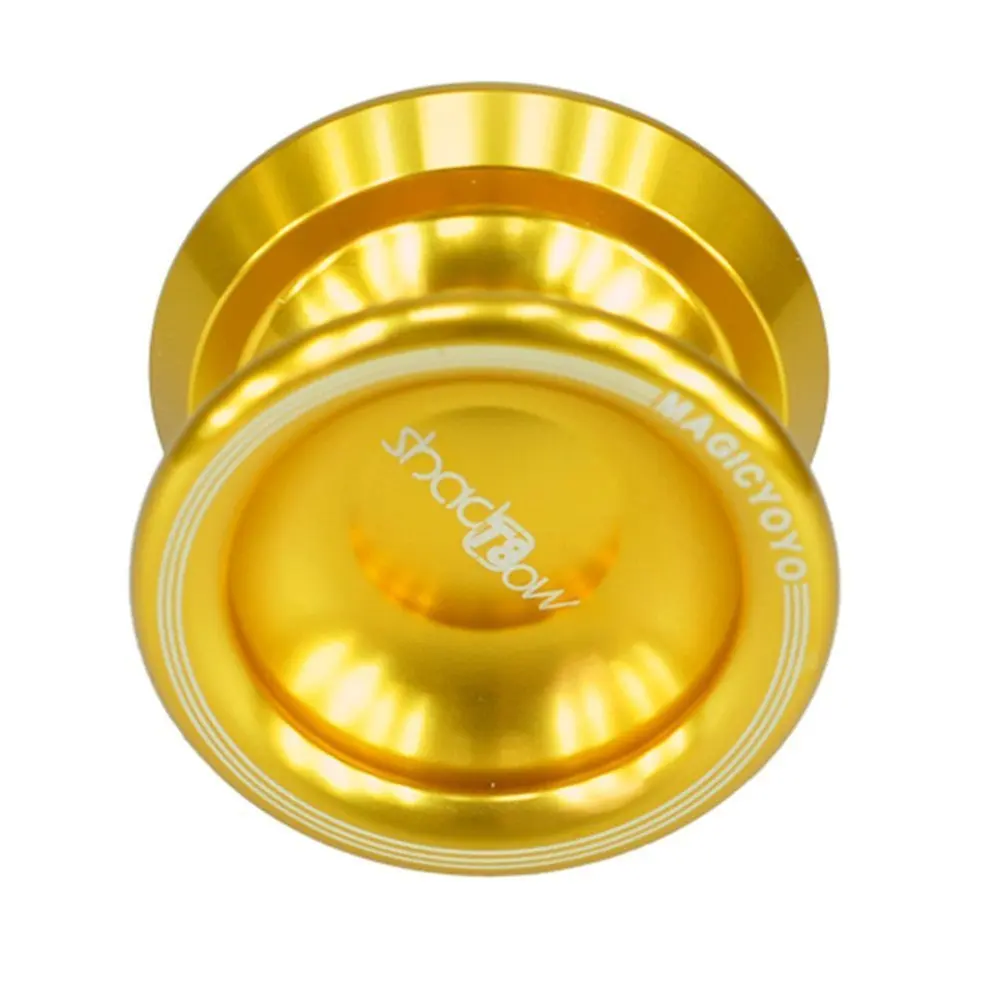 Магический йо-йо T8 тени алюминиевые профессиональные йо-йо пучок шарика золото