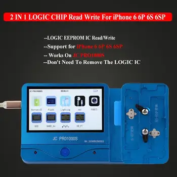 

JC PRO1000S Logic EEPROM IC Chip Programmer Read Write for iPhone 6 6P 6S 6SP EEPROM IC Repair Tools