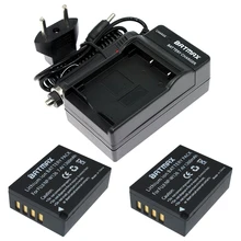 2PC 7.4V 1260mAh Li-ion NP-W126 NP W126 Battery+Charger for Fujifilm Fuji NP-W126 NPW126 BC-W126 BCW126 X-T10 XT10