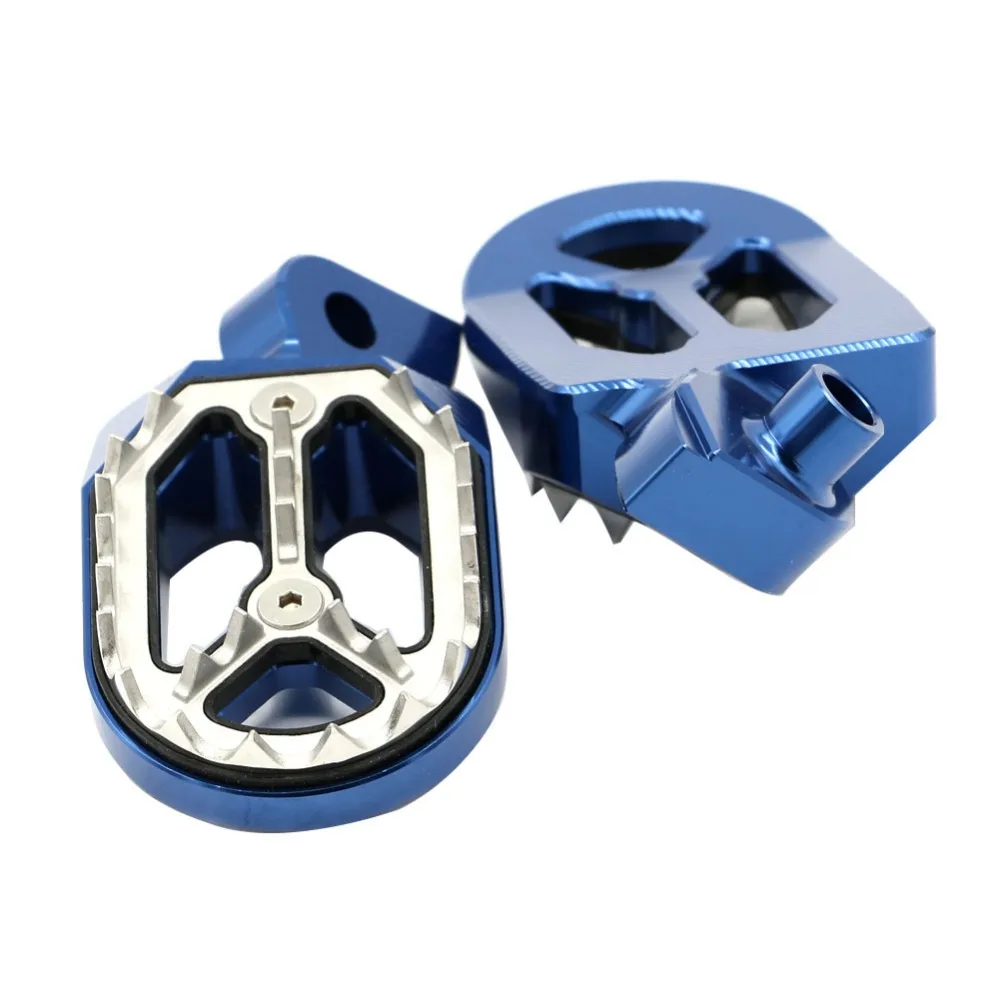 

Motorcycle Billet CNC Footrests Pegs Foot Rests For Yamaha YZ 85 125 250 400F 426F WR250R/F/X WR400F WR426F YZ250FX YZ125 YZ250