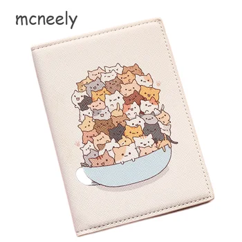 

Mcneely 2020 Animals Prints Card Holder Purse Multi-function Bag Cover on the passport Holder Protector Wallet Passport Cover