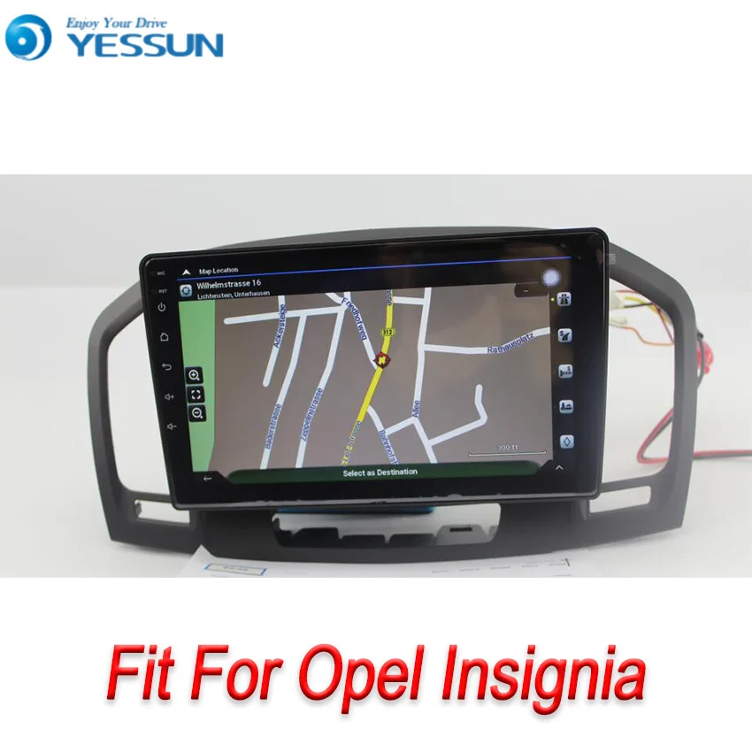 Yessun Android система для Opel Insignia Авто Радио Стерео gps навигация Мультимедиа Аудио Видео