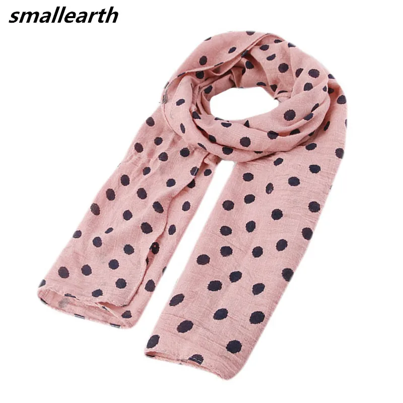 

Spring Autumn Children Cotton Linen Scarf Winter Baby Cute Dot Scarf Bibs Boys Girls Scarves Shawl Kids Neck Collar Child Wraps