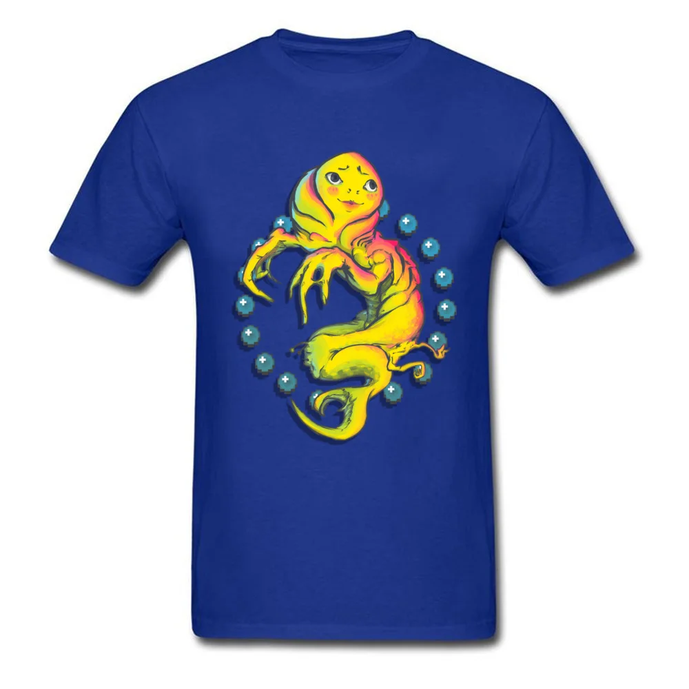 

Stranger Things T-shirt Men Blue T Shirt 3D Monster Print Streetwear Students Unique Design Tops Tees Cotton Tshirt Wholesale