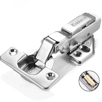 

High Quality SUS 304 Stainless Steel Hinge, Furniture Cabinet Door Hinge, Kitchen Cabinet Furniture Bathroom Wardrobe Hardware