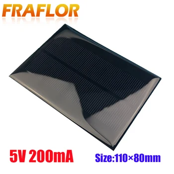 

50 Pcs 5V 1W 200MA Monocrystalline Energy Power Solar Panel Module System Solar Cells Charger For DIY Epoxy Solar Cell Silicon