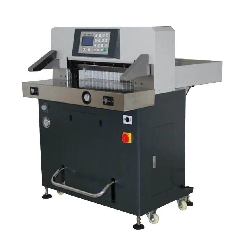 520PX сверхмощный гидравлический бумажный резак офисная автоматическая машина для резки бумаги лоток машина ПВХ фото резки