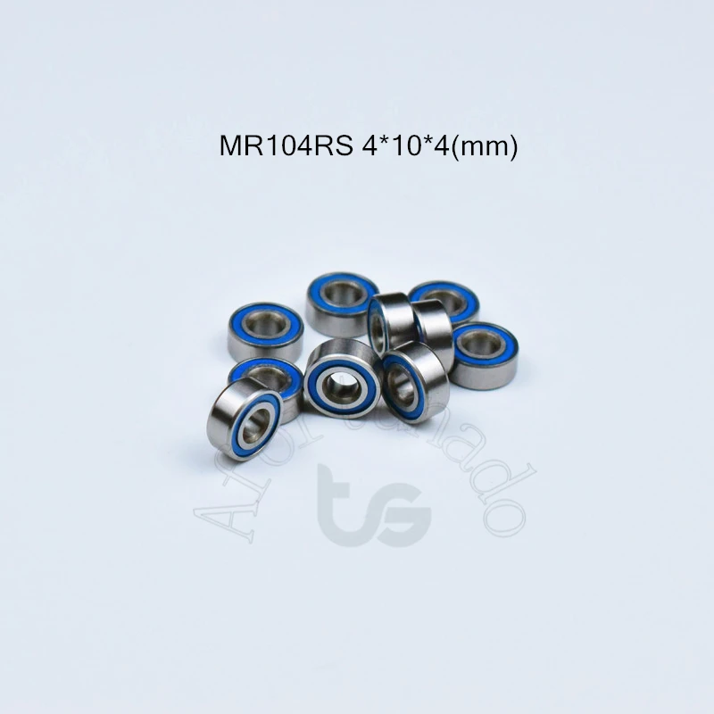 MR104RS 4*10*4 (мм) 10 шт. подшипник с резиновой запечатанной бесплатной доставкой