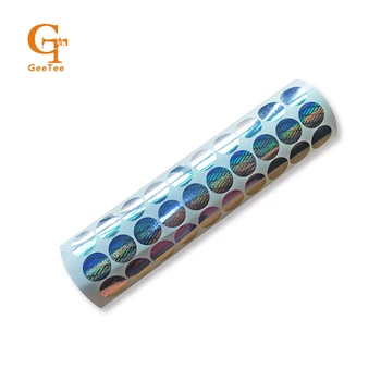 

Round 15mm hologram Sticker Original labels sticker,one time use void if remove silver waterproof laser stickers labels