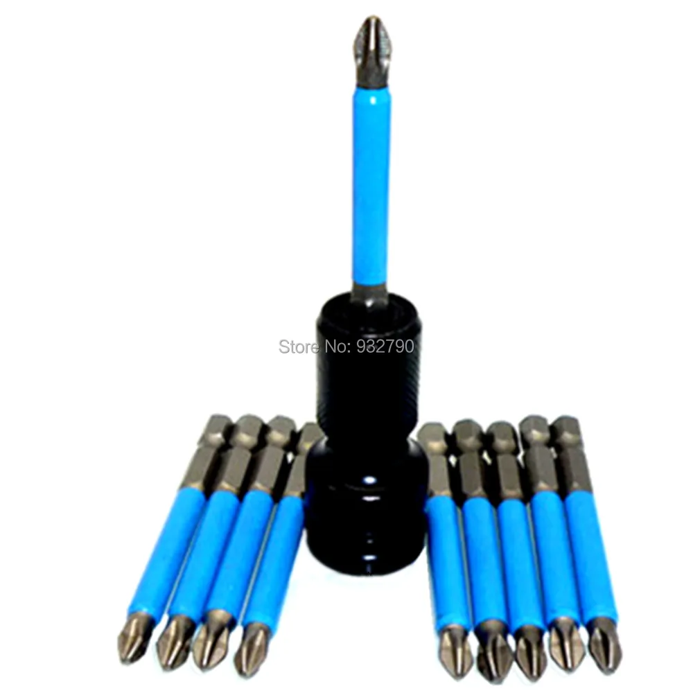Anti Slip Screwdriver Bits PH2 70mm Magnetic Impact screwdriver Drill Bits