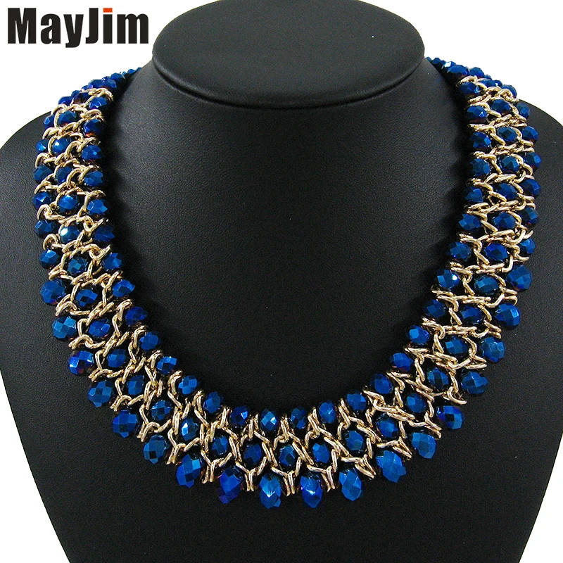 Заявление ожерелье женская мода 2017 vintage choker воротник золотая цепь большой
