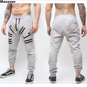 

Maoxzon Men's Casual Drawstring Fitness Pants For Boys Black Autumn Fashion Active Workout Jogger Pencil Trousers Sweatpants XXL