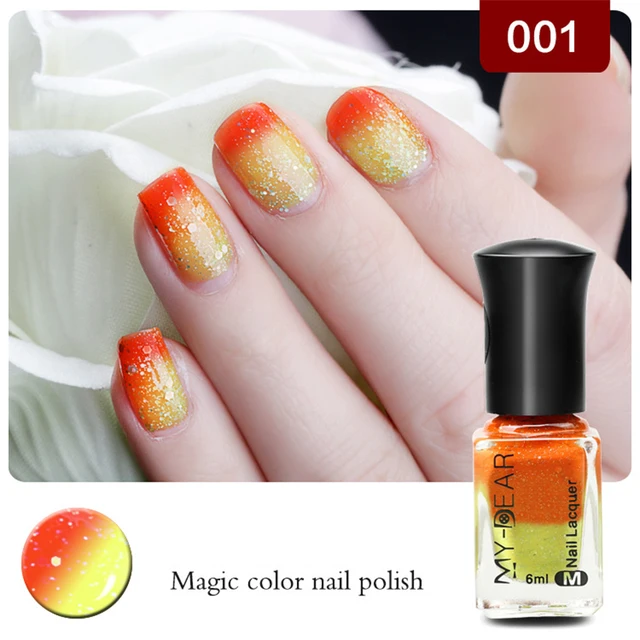 New Product Nail Polish Temperature Change Color Water New Product Nail Polish Temperature Change Color Water Can L Tear Avirulent Insipidity 12