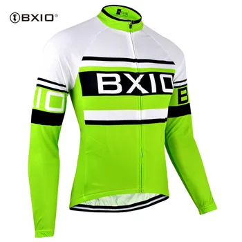 

BXIO New Arrival Fleece Cycling Jersey Long Sleeve Cycling Wear Winter Thermal Fleece Cycling Clothing Ropa Ciclismo 009